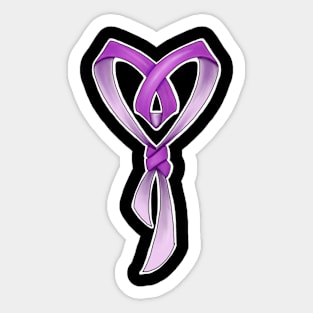 support ribbon Sticker